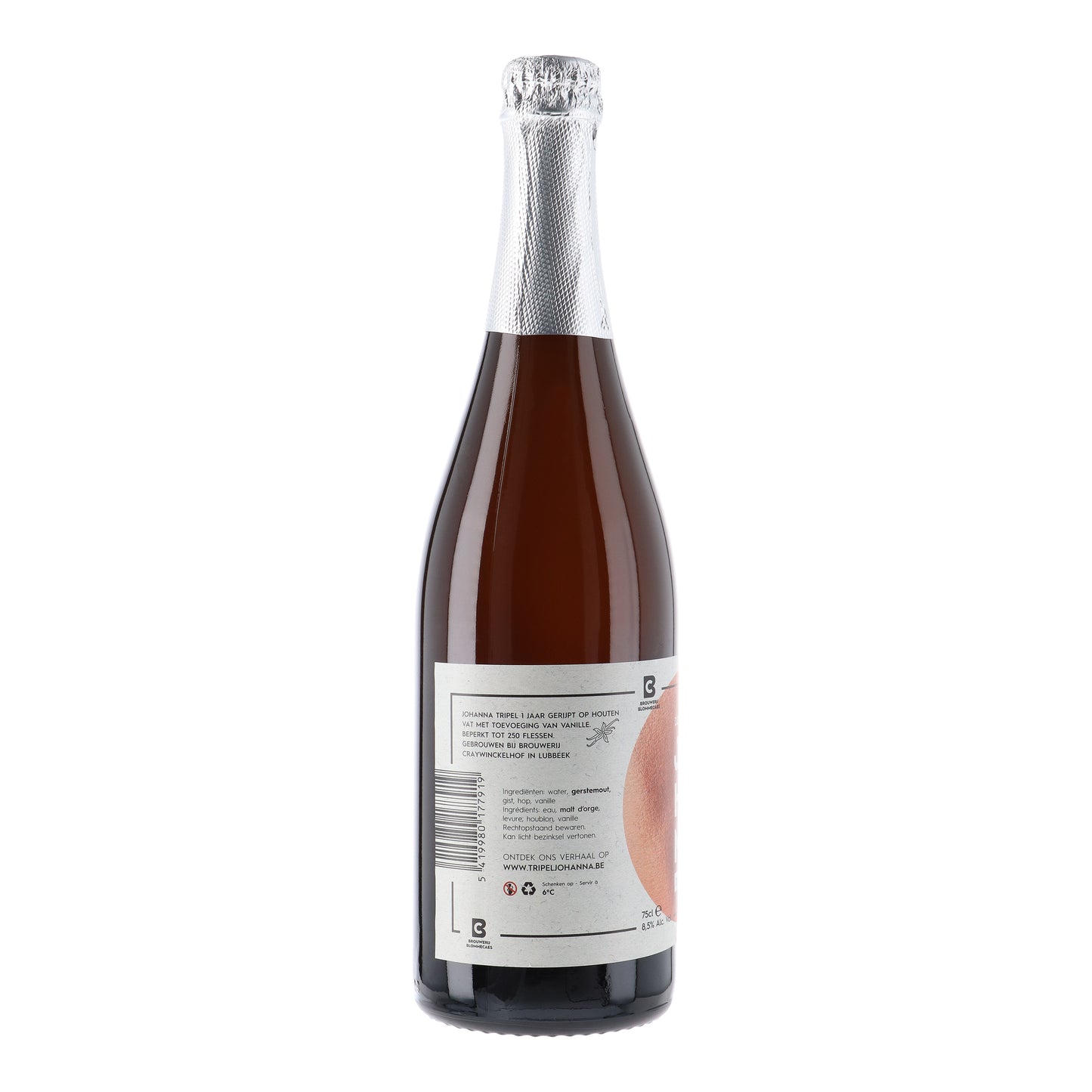 Tripel Johanna 8,5% 75cl - Barrel Aged met Vanille (Limited Edition 2022)